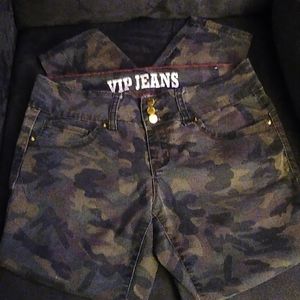VIP stretch camouflage high waisted pants s11/12